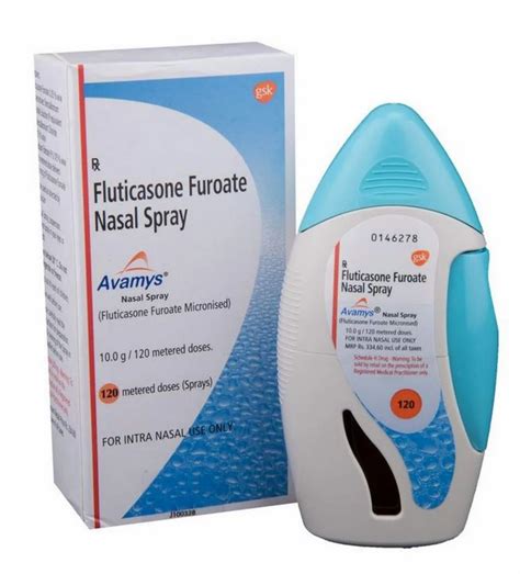 Gsk Avamys Fluticasone Furoate Nasal Spray Suspension For Clinical Packaging Type Box At Rs