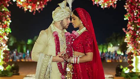 Priyanka Chopras Sindoori Red Sabyasachi Wedding Lehenga Is For