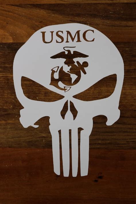 Punisher Military Branch Decals In 2021 Military Branches Veteran