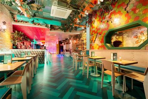 barrio east bar colourful quirky interiors  delicious