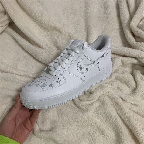 Browse our louis vuitton air force 1 collection for the very best in custom shoes, sneakers, apparel, and accessories by independent artists. Nike Air Force Louis Vuitton Reflective | Supreme and ...