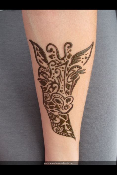 Giraffe Henna Henna Designs Body Art Tribal Tattoos