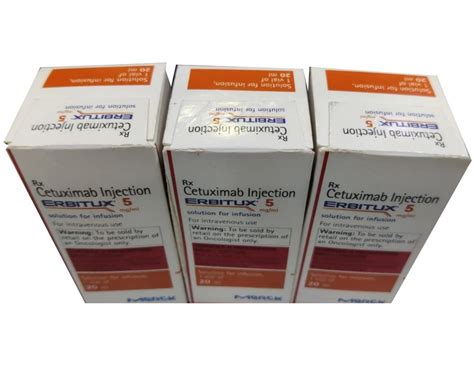 Cetuximab Injection Erbitux 5 Merck 1 Vial At Rs 14500vial In New