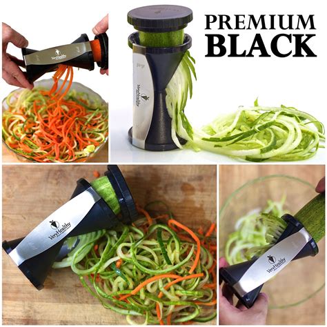 The Very Healthy Spiral Slicer Vegetable Spiralizer Zucchini Pasta