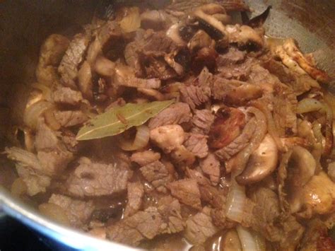 Oh yes you sure can. BEEF STROGANOFF * Mushrooms * Sherry or Brandy * can also ...