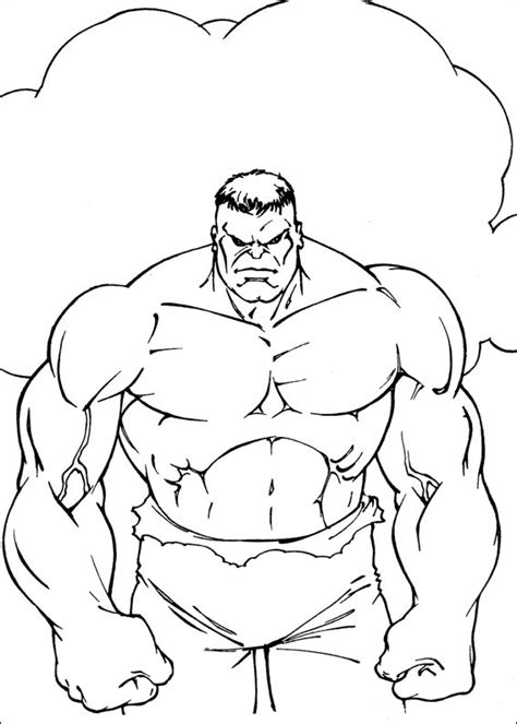 Dibujos De Hulk Para Colorear Pintar E Imprimir Gratis