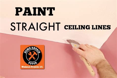 Plan your striped accent wall. how to paint a straight ceiling line