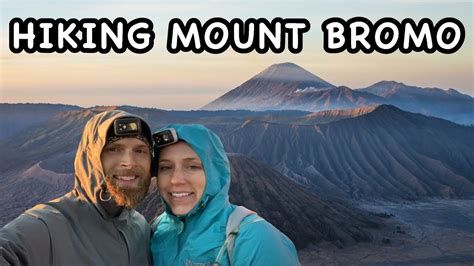 Hiking Mount Bromo East Java Indonesia Sunrise Hike And Crater Rim