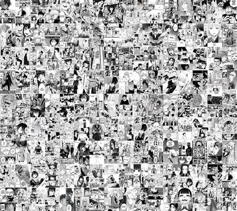 A Black And White Photo With Many Different Faces On The Same Wallpaper