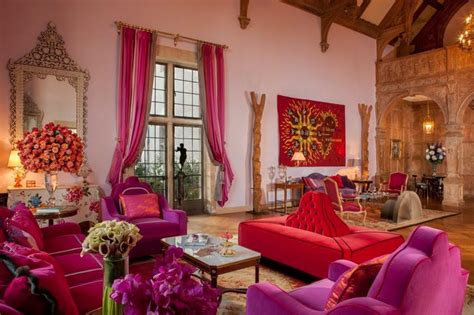 Greystone Mansion Designers Showcase Eclectic Living Room Los