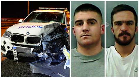 Robbers Jailed After Police Car Rammed During Getaway ITV News Tyne Tees