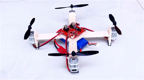 How To Make Quadcopter Make Drone At Home Youtube