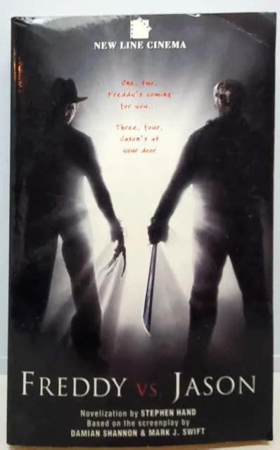 Freddy Vs Jason Rare Movie Tie In Novelization By Stephen Hand Scarce