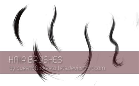 20 Great Sets Of Free Photoshop Hair Brushes