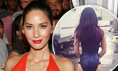 Olivia Munn Posts Snap Of Her Derriere While In Costume For X Men