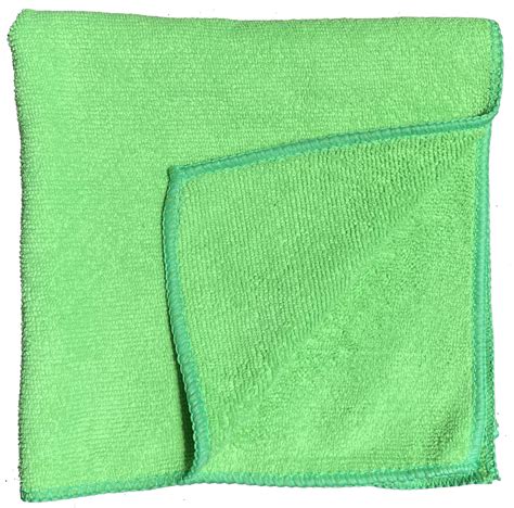 Green Microfiber Cloth 40x40 300 Grs Voussert