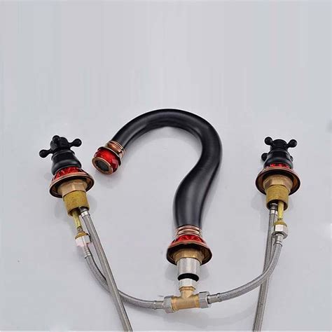 Remove everything from under your sink, so you have a clean and decluttered working area. Stunning 3 Piece Faucet Set For Bathroom Basin Lavatory Sink