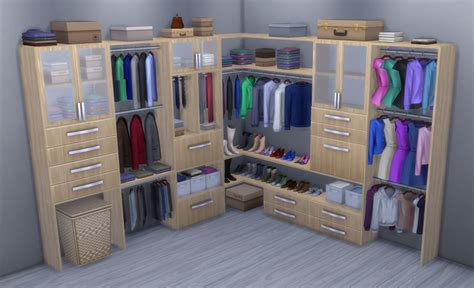 My Sims 4 Blog Alpha Beta Phong Modular Closet System By Brazenlotus