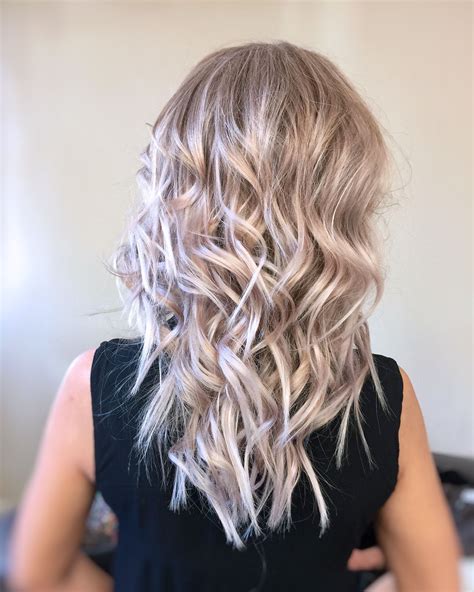 6 types of hair texture. #rose-hair #platinum-blonde #blond-hair #wavy-hair #wavy ...