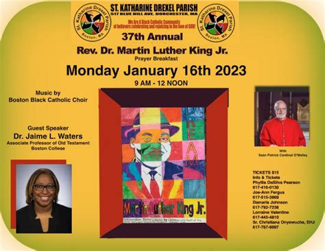 37th Annual Rev. Dr. Martin Luther King, Jr. Prayer Breakfast – St