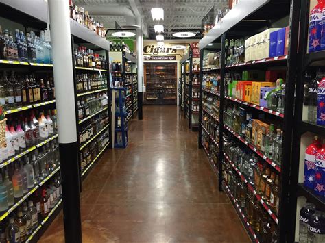 Liquor Store Aisle featuring Handy Store Fixture Units | Liquor store