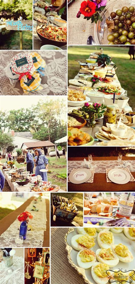 Backyard Wedding Food Outdoor Furniture Design And Ideas