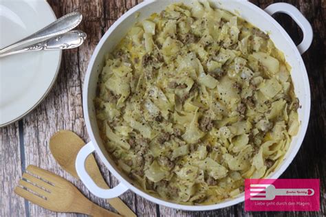 Weißkohl Hackfleisch Pfanne Low Carb