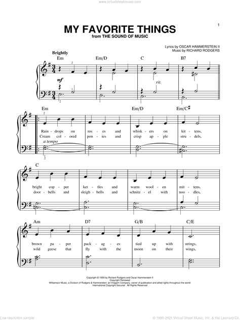 Free Printable Beginner Piano Sheet Music