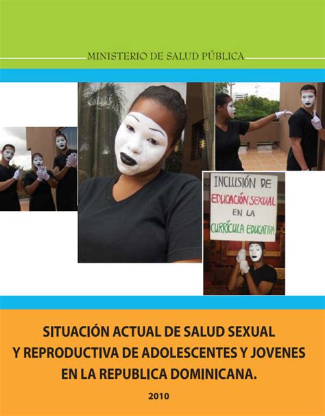 situación actual de la salud sexual y reproductiva de adolescentes en la república dominicana