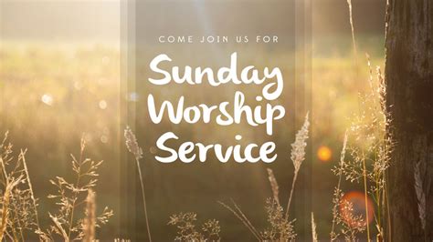 Sunday Morning Worship Service September 27 2020 10 1100 Am — Welcome