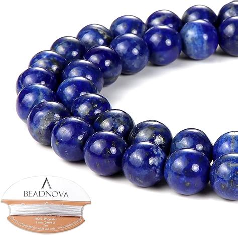 Lapis Natural Royal Blue Lapis Lazuli Faceted Round Ball Beads Strand 9