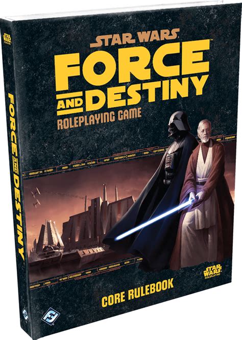 Star Wars Force And Destiny Core Rulebook And Game Masters Kit