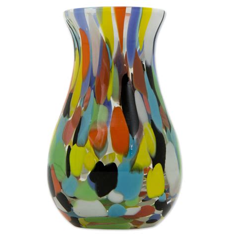 Hand Blown Art Glass Vase Home Décor Home And Living