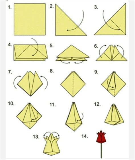 Pin By Becky Miller On Crafts Easy Origami Flower Origami Flowers