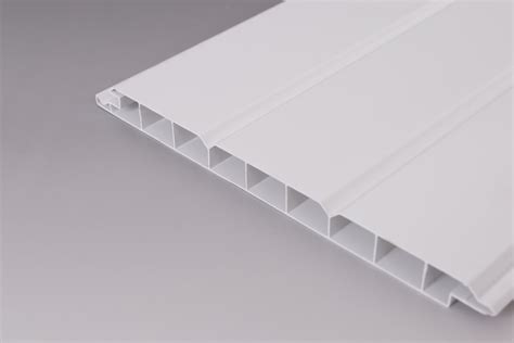 PVC Wand- und Deckenpaneele weiß / hellgrau 200 mm | Zäune
