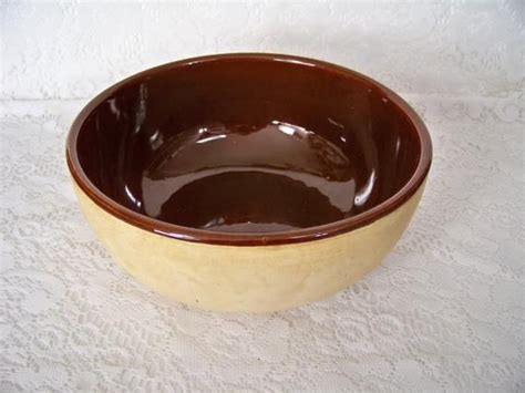 Vintage Watt Pottery Ovenware Bowl Stoneware Bowl Watt 73 Etsy