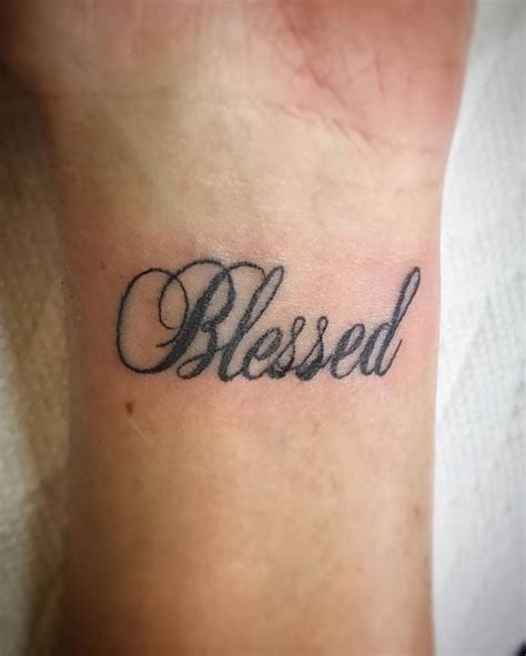 Blessed Tattoos Spiritual Tattoos That Remind You To Focus On The