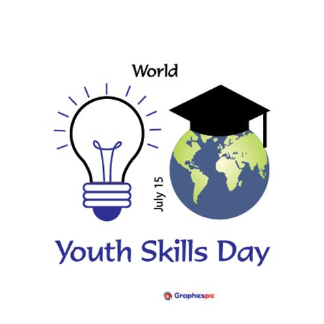 15 july world youth skills day vector photo free vector graphics pic