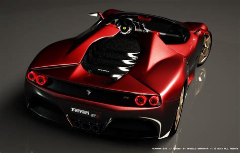 Wallpaper Machine Ferrari Ferrari The Concept Car Gte Concept Car