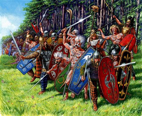 Epicus Gauls By Andrey Karashchuk Gaul Warrior Celtic Warriors