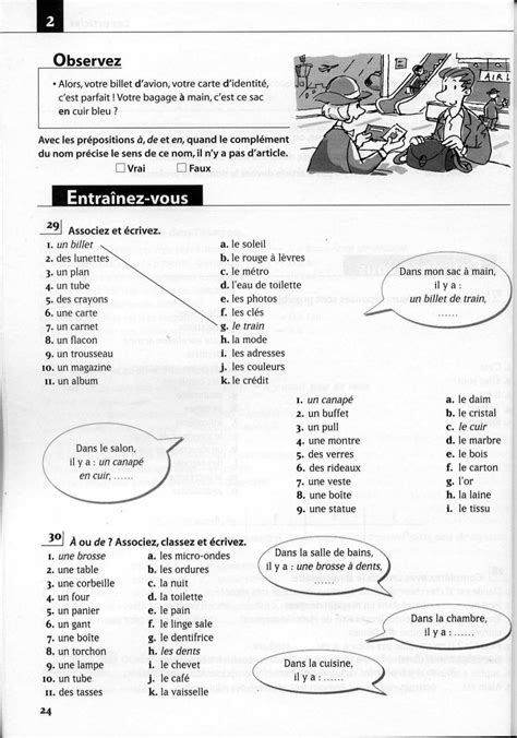 A2 ~ Les Exercices De Grammaire Avec Corrigés Exercice Grammaire Apprendre Le Français Exercice
