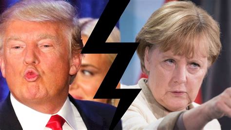Dette Er Forholdet Mellom Merkel Og Trump Vgtv