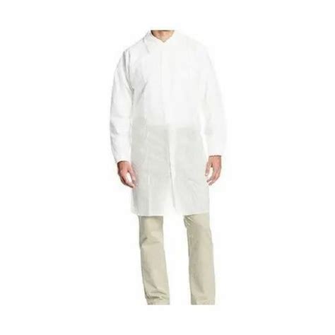 Polyester White Non Woven Disposable Apron For Safety And Protection Size Medium At Rs 60 In