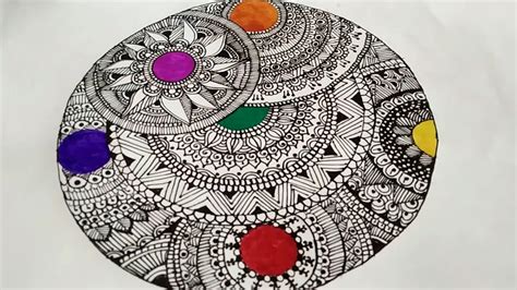 Square Mandala Art Easy For Beginners Thanks To Visual Stimulation