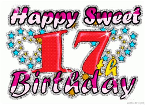 50 17th Birthday Wishes