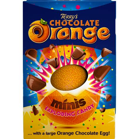 terry s chocolate orange popping candy easter egg 250g in eggs