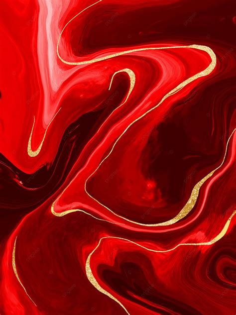An Abstract Red And Gold Background