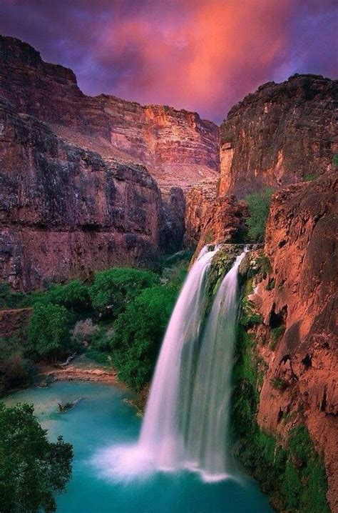Havasu Falls Grand Canyon Painted By The Hand Of God