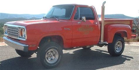 Sell Used 1978 Dodge Little Red Express Truck 4x4 With 440 Engine In