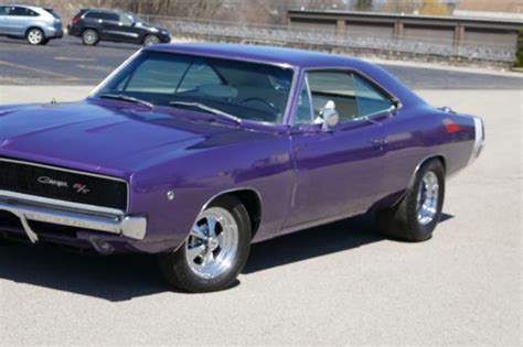1968 Dodge Charger Plum Crazy Purple With 10100 Miles Available Now